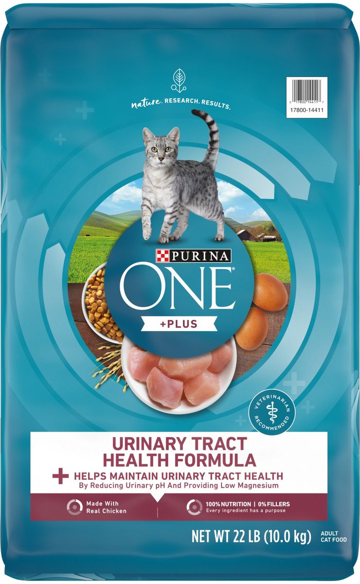 Purina ONE +Plus Urinary Tract Health Formula High Protein Adult Dry Cat Food