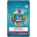 Purina ONE +Plus Urinary Tract Health Formula High Protein Adult Dry Cat Food, 22-lb bag