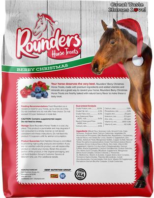 Show full view: Kent / Blue Seal Berry Christmas Rounders Horse Treats, 1.87-lb bag slide 2 of 6