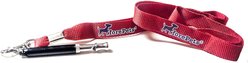 forePets Professional WhistCall Bark Control & Obedience Training Dog Whistle with Lanyard, Red slide 1 of 4
