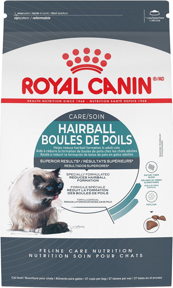 Royal canin best sale hairball cat food