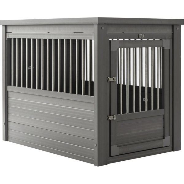 NEW AGE PET ecoFLEX Single Door Furniture Style Dog Crate &amp; End Table ...