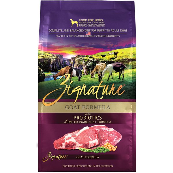 ZIGNATURE Kangaroo Limited Ingredient Formula Dry Dog Food, 4-lb bag ...