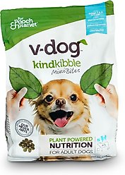V-Dog Kind Kibble Mini Bites Vegan Adult Dry Dog Food, 4.5-lb bag slide 1 of 5