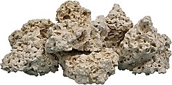 Nature's Ocean Natural Coral Aquarium Base Rock, 40-lb box