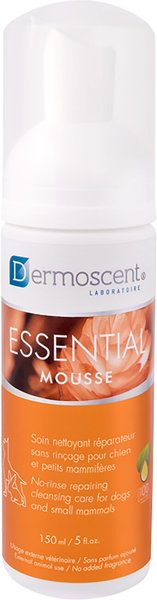 Dermoscent Essential Mousse Rinse-Free Dog Cleanser, 5-oz bottle slide 1 of 3