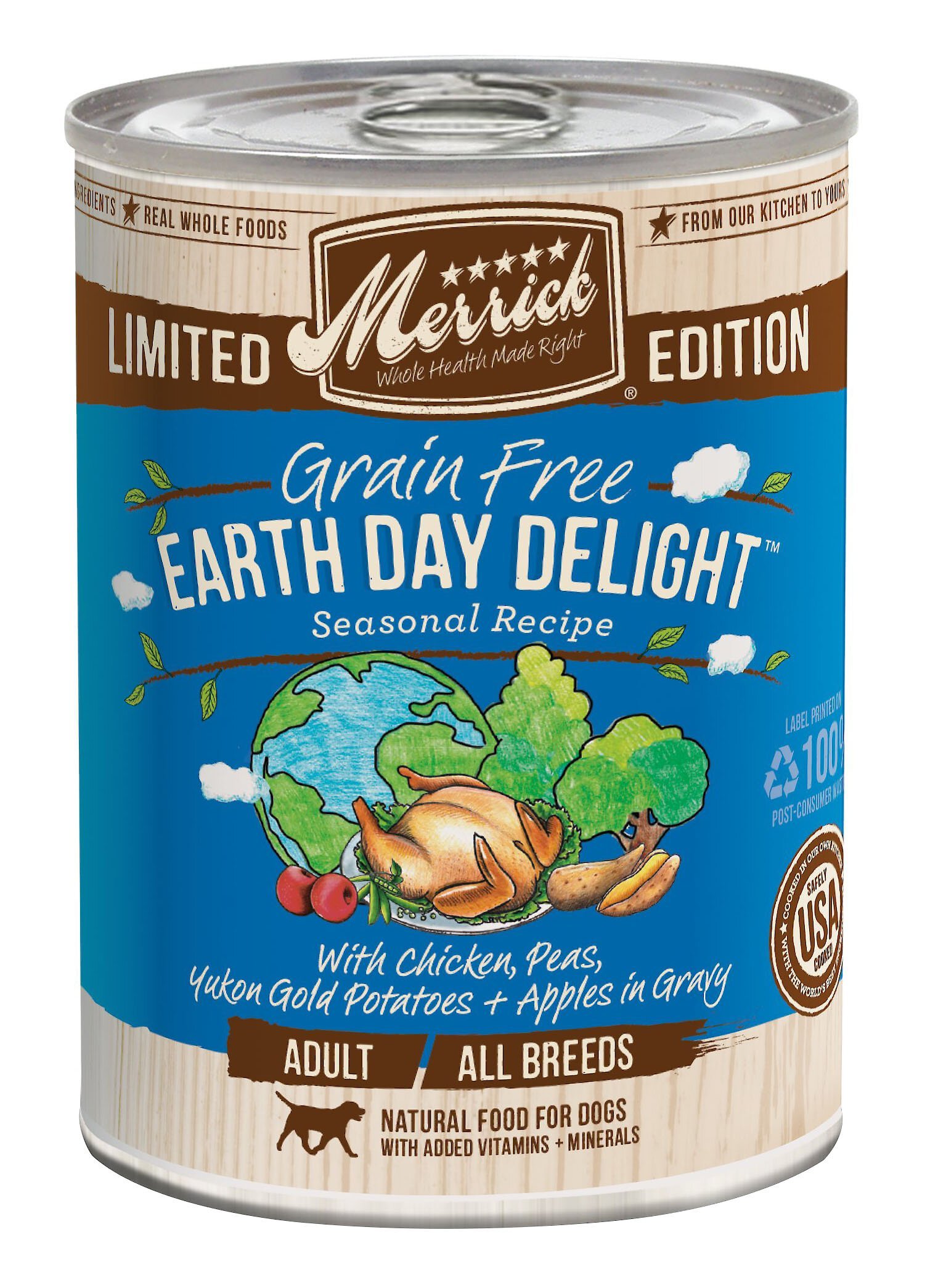 Merrick Limited Edition Grain-Free Earth Day Delight Adult Canned Dog Food