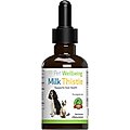 Pet Wellbeing Milk Thistle Bacon Flavored Liquid Liver Supplement for Dogs & Cats, 2-oz bottle