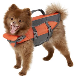 Frisco Ripstop Dog Life Jacket, Orange, Small
