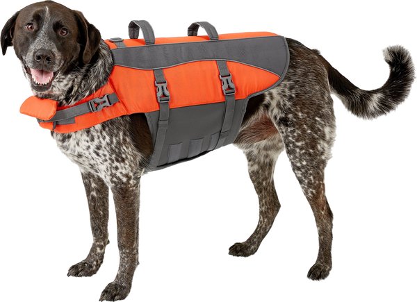 Frisco Ripstop Dog Life Jacket, Orange, X-Large slide 1 of 11