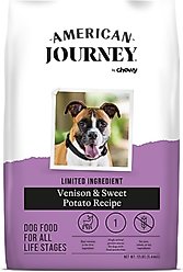 American Journey Limited Ingredient Venison & Sweet Potato Recipe Grain-Free Dry Dog Food, 12-lb bag