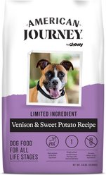 American Journey Limited Ingredient Venison & Sweet Potato Recipe Grain-Free Dry Dog Food, 24-lb bag