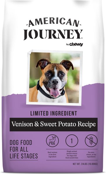 AMERICAN JOURNEY Limited Ingredient Venison Sweet Potato Recipe