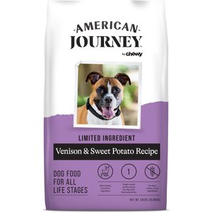 American Journey Limited Ingredient Venison Sweet Potato Recipe Grain Free Dry Dog Food