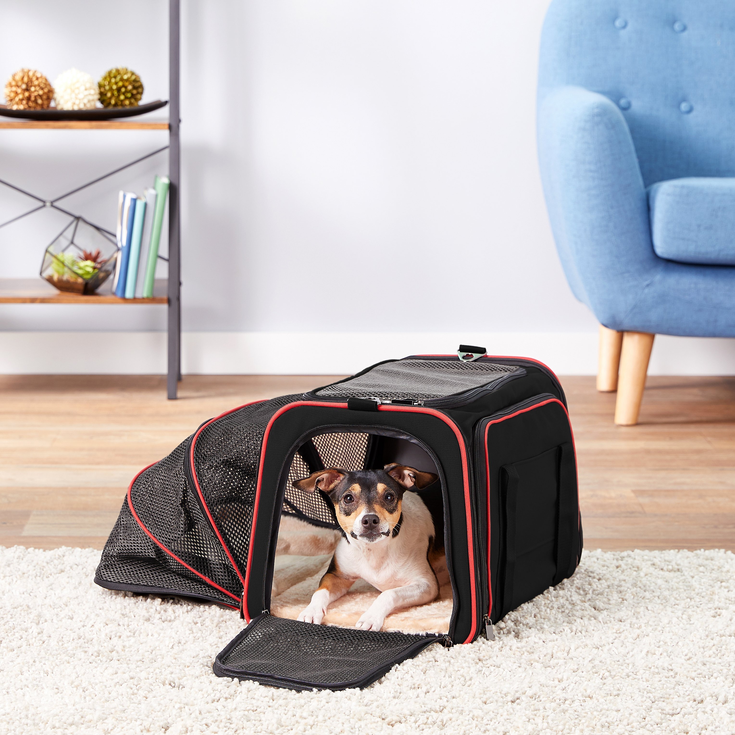 Petsfit Expandable Cat Carrier Dog Carrier Bag Outdoor Travel