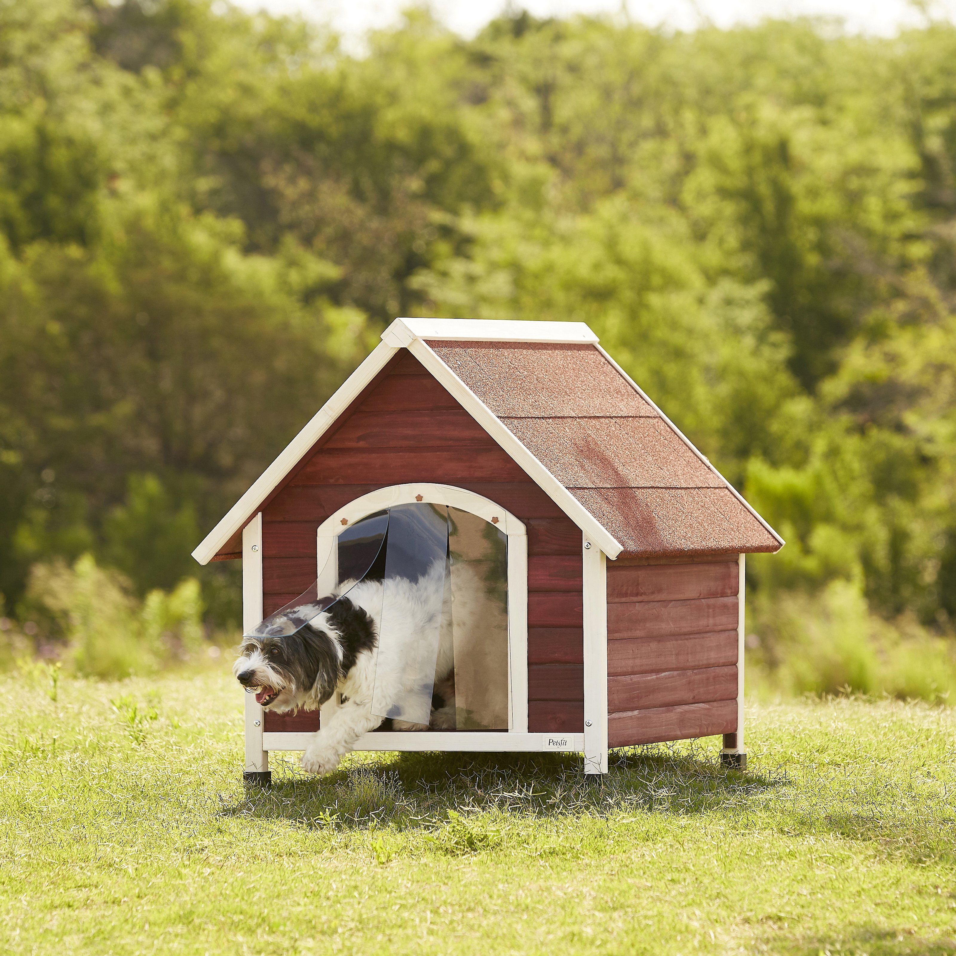 Petsfit wooden best sale dog house