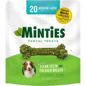 VetIQ Minties Dental Medium/Large Dog Treats