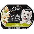 Cesar Simply Crafted Chicken, Carrots, Potatoes & Peas Limited-Ingredient Adult Wet Dog Food Topper, 1.3-oz, case of 10