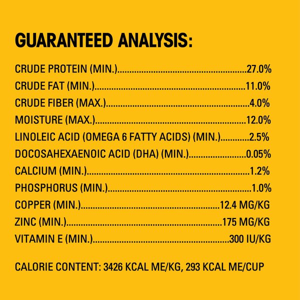 Show full view: Pedigree Puppy Growth & Protection Chicken & Vegetable Flavor Dry Dog Food, 36-lb bag slide 8 of 11