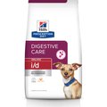 Hill's Prescription Diet i/d Digestive Care Small Bites Chicken Flavor Dry Adult & Puppy Dog Food, 7-lb bag