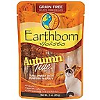 Earthborn Holistic Autumn Tide Tuna Dinner with Pumpkin in Gravy Grain-Free Cat Food Pouches, 3-oz pouch, case of 24