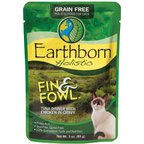 Earthborn Holistic Fin & Fowl Tuna Dinner with Chicken in Gravy Grain-Free Cat Food Pouches, 3-oz pouch, case of 24