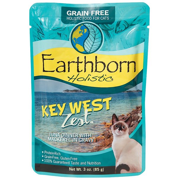 EARTHBORN HOLISTIC Key West Zest Tuna Dinner with Mackerel in Gravy