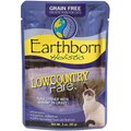Earthborn Holistic Lowcountry Fare Tuna Dinner with Shrimp in Gravy Grain-Free Cat Food Pouches, 3-oz pouch, case of 24