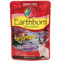 Earthborn Holistic Upstream Grille Tuna Dinner with Salmon in Gravy Grain-Free Cat Food Pouches, 3-oz pouch, case of 24