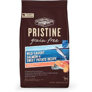 Castor & Pollux PRISTINE Grain-Free Wild-Caught Salmon & Sweet Potato Recipe Dry Dog Food, 10-lb bag