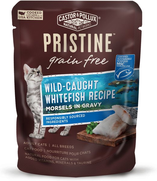 CASTOR POLLUX PRISTINE Grain Free Wild Caught Whitefish Recipe