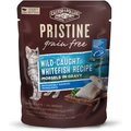 Castor & Pollux PRISTINE Grain-Free Wild-Caught Whitefish Recipe Morsels in Gravy Cat Food Pouches, 3-oz, case of 24