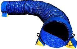 Cool Runners Agility Lightweight PVC Dog Training Tunnel with Tunnel Bags, 15-ft