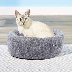 K.T. Manufacturing Kuddle Kup Cat Bed, Charcoal