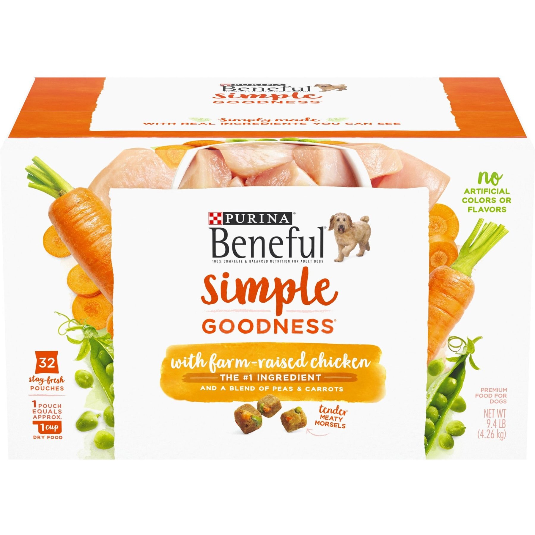 PURINA BENEFUL Simple Goodness with Farm Raised Chicken Dry Dog