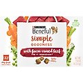 Purina Beneful Simple Goodness with Farm-Raised Beef Dry Dog Food, 9.4-lb, 32 count
