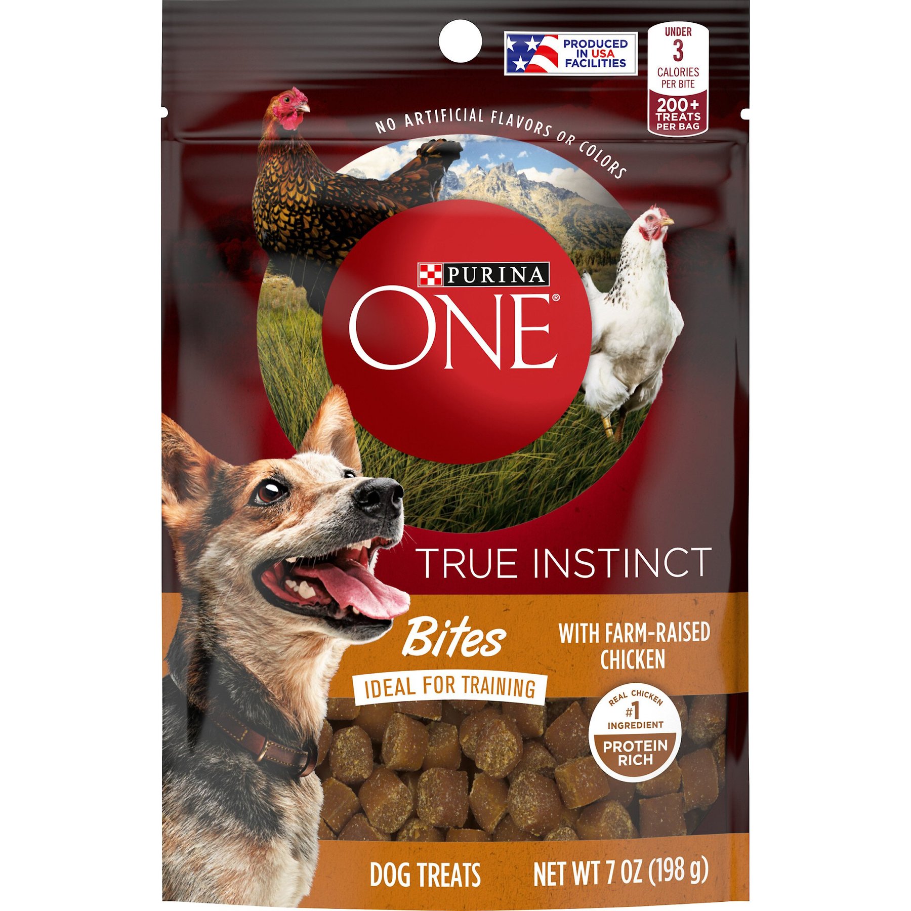 Instinctive bite dog store food