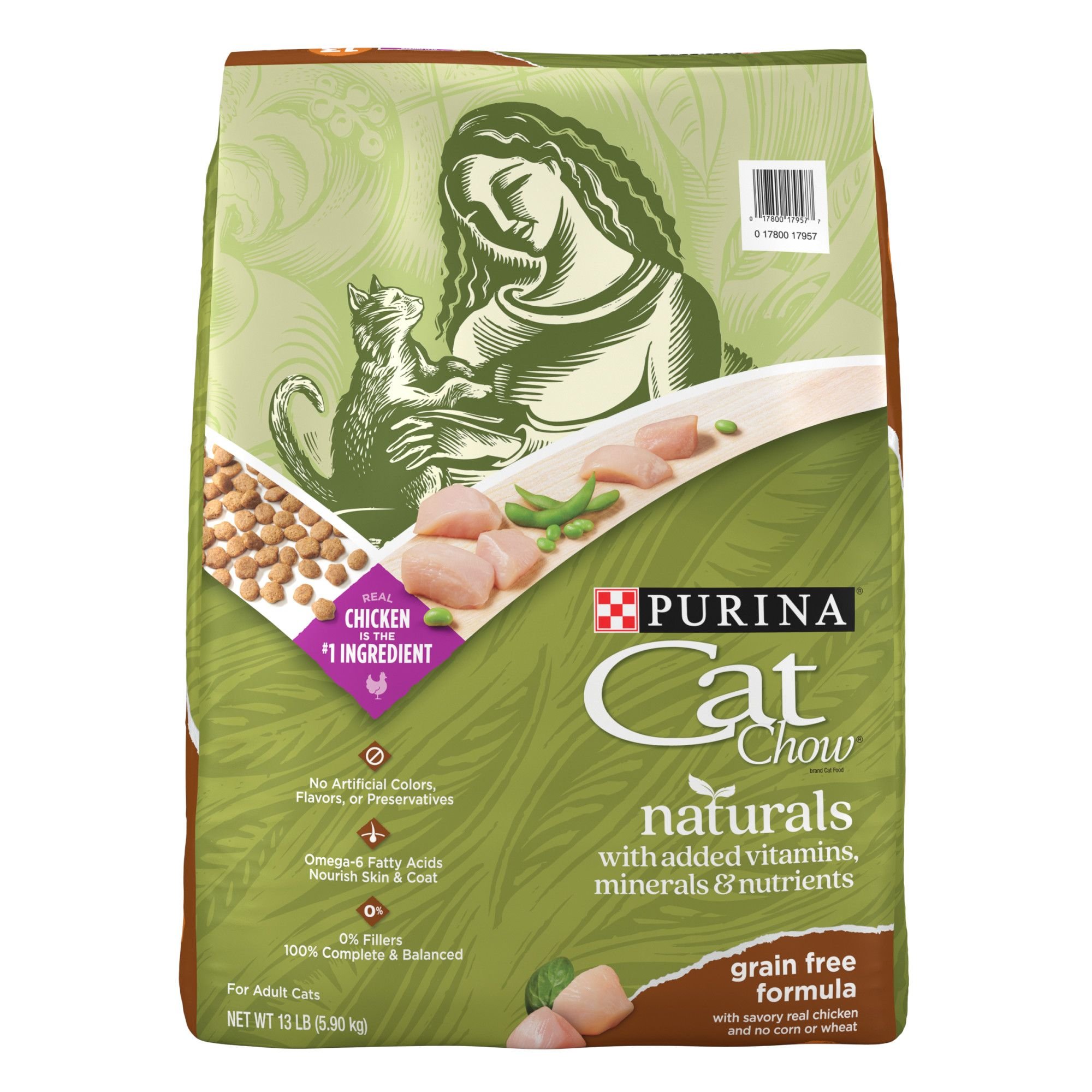 Does Putin s naturals grain free cat food have corn or corn by