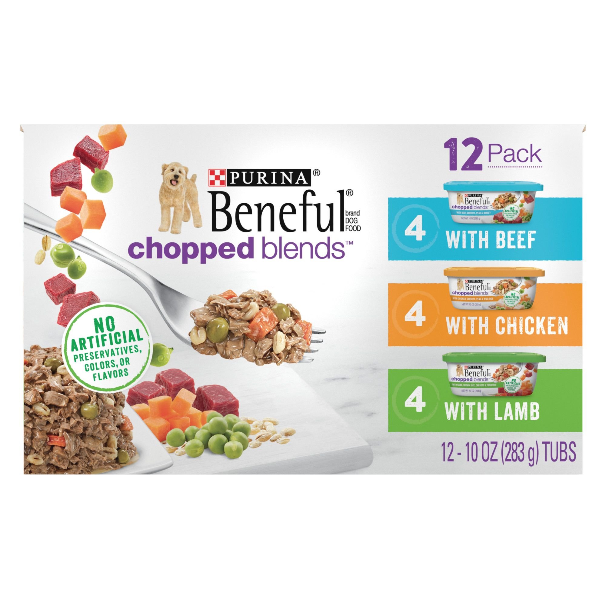 PURINA BENEFUL Chopped Blends Variety Pack Wet Dog Food reviews