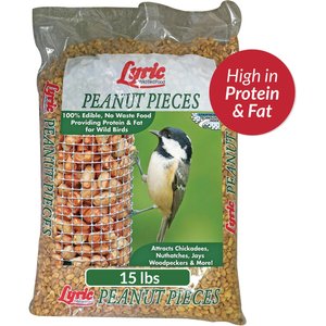 Lyric Peanut Pieces Wild Bird Food, 15-lb bag