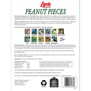 Lyric Peanut Pieces Wild Bird Food, 15-lb bag