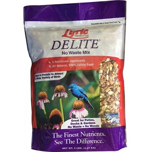 Lyric Delite High Protein No Waste Mix Wild Bird Food, 5-lb bag