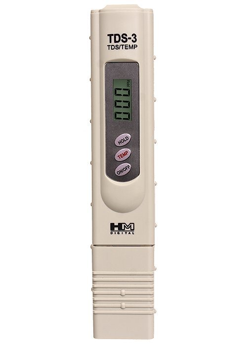 HM DIGITAL TDS-3 Handheld TDS Aquarium Meter & Thermometer with ...