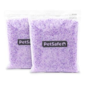 PetSafe ScoopFree Premium Crystal Litter 2-Pack, Lavender