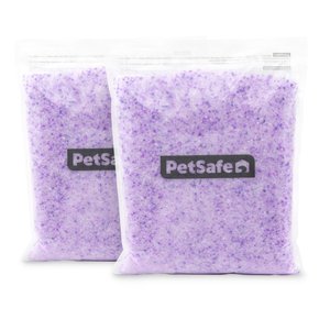 PETSAFE ScoopFree Premium Crystal Cat Litter 2 Pack Lavender Chewy