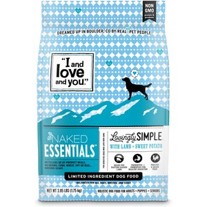 I and Love and You Lovingly Simple Limited Ingredient Diet Lamb and Sweet Potato Dry Dog Food, 3.85-lb bag