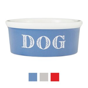 Harry Barker Cape Cod Ceramic Dog Bowl, Blue, 6-cup