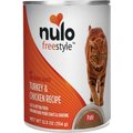 Nulo Freestyle Turkey & Chicken Recipe Grain-Free Canned Cat & Kitten Food, 12.5-oz, case of 12