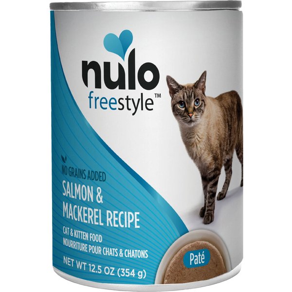 Nulo Freestyle Duck And Tuna Recipe Grain Free Canned Cat And Kitten Food 12 5 Oz Case Of 12