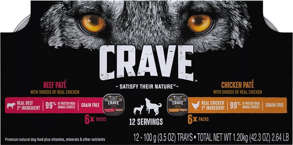 Crave chicken clearance pate dog food